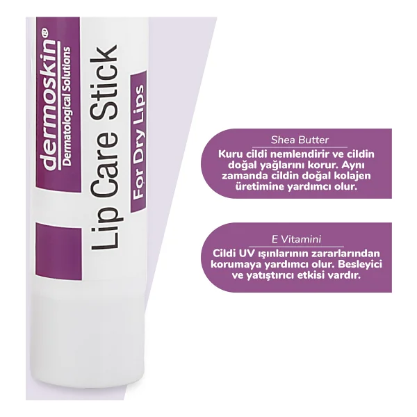 Dermoskin Lip Care Stick 30 Faktör 2'li Kofre Set - Görsel 4