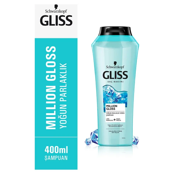 Gliss Million Gloss Şampuan 400 ml - Görsel 6