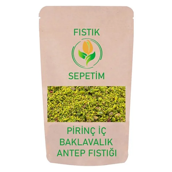 Fıstık Sepetim Pirinç (Baklavalık) Antep Fıstığı Içi 200 gr - Görsel 5