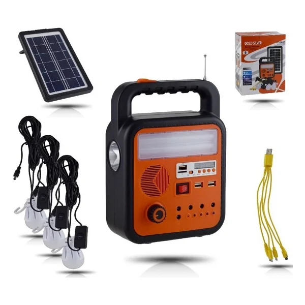 Gold Silver GS-902P Güneş Enerjili Solar Lamba - Görsel 2