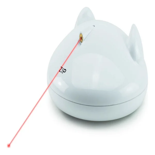 FroliCat Zip Lazer Kedi Oyuncağı - Beyaz - Görsel 4