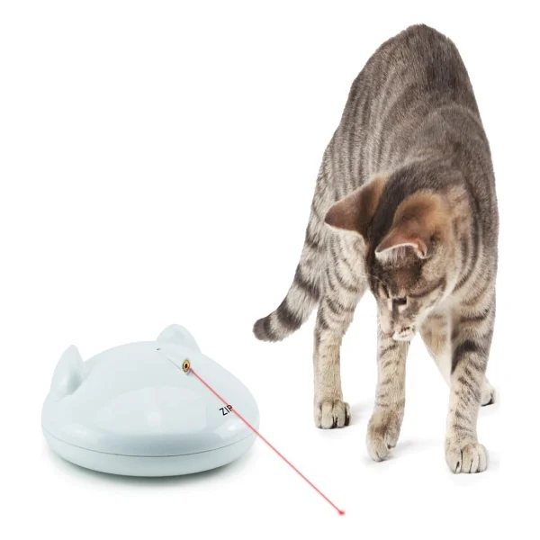 FroliCat Zip Lazer Kedi Oyuncağı - Beyaz - Görsel 3