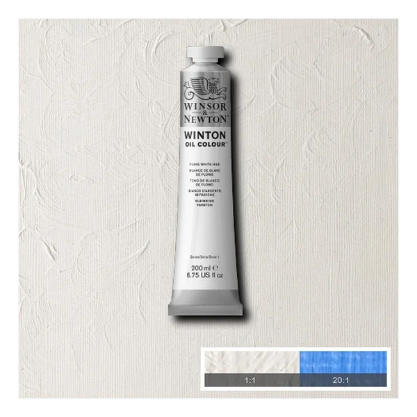 Winsor & Newton Winton 200 ml 242 Flake White Hue Yağlı Boya - Görsel 4