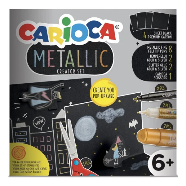 Carioca Yaratıcı Metalik Boyama Seti - Görsel 5