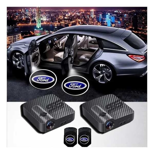 Ford Kapı Altı Logo Araç Içi Pilli 2 Adet - Görsel 2