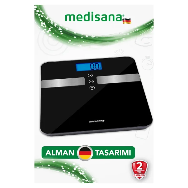 Medisana 48435 Cam Dijital Vücut Analiz Baskülü - Görsel 6