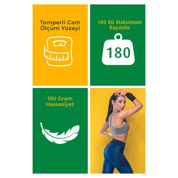 Medisana 48435 Cam Dijital Vücut Analiz Baskülü - Görsel 5