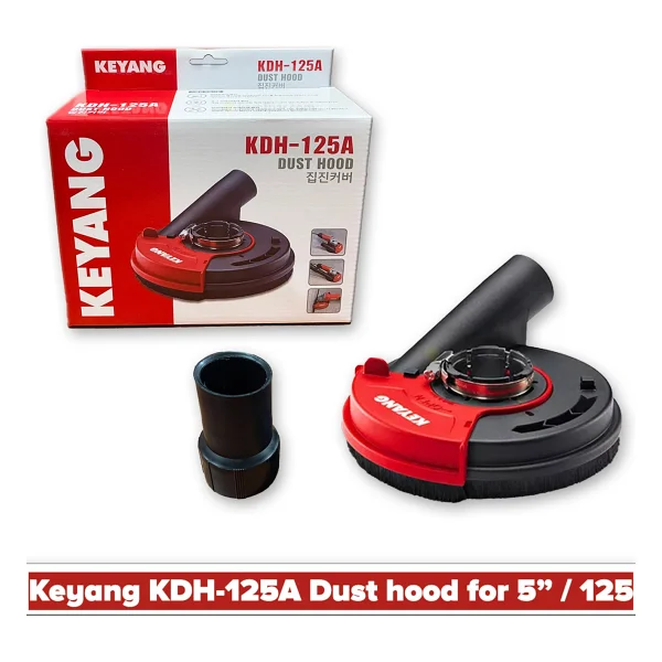 Keyang Ø 125MM Toz Toplama Toz Emme Aparatı Keyang KDH-125A -Tüm Avuç Içi Taşlamalar Için - Görsel 3
