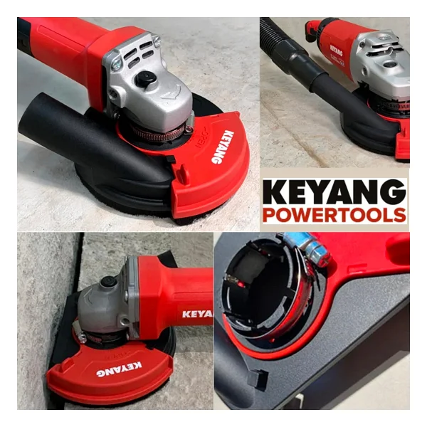 Keyang Ø 125MM Toz Toplama Toz Emme Aparatı Keyang KDH-125A -Tüm Avuç Içi Taşlamalar Için - Görsel 4
