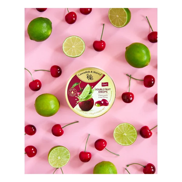 Cavendish & Harvey Vişne ve Misket Limonlu Dolgulu Şeker 175 gr - Görsel 3