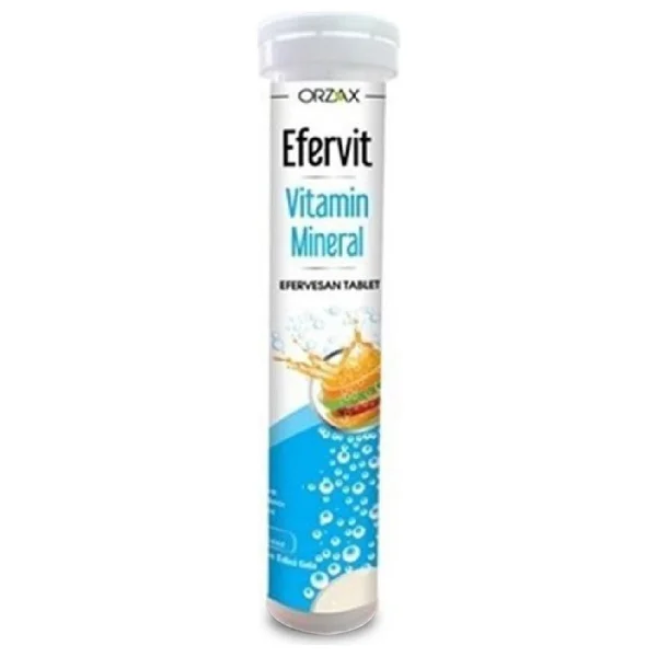 Efervit Multivitamin Mineral 20 Efervesan Tablet - Görsel 5