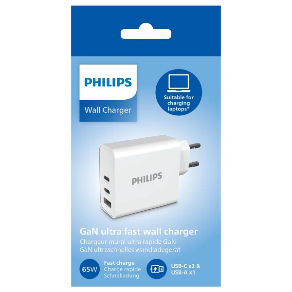 Philips DLP2683 65 W Hızlı Şarj Adaptörü - Görsel 2