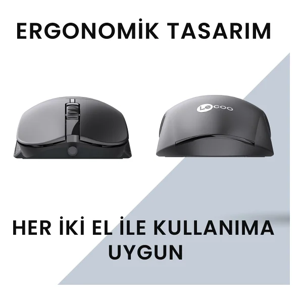 Lenovo Lecoo M1102 Optik Kablolu Mouse - Görsel 5
