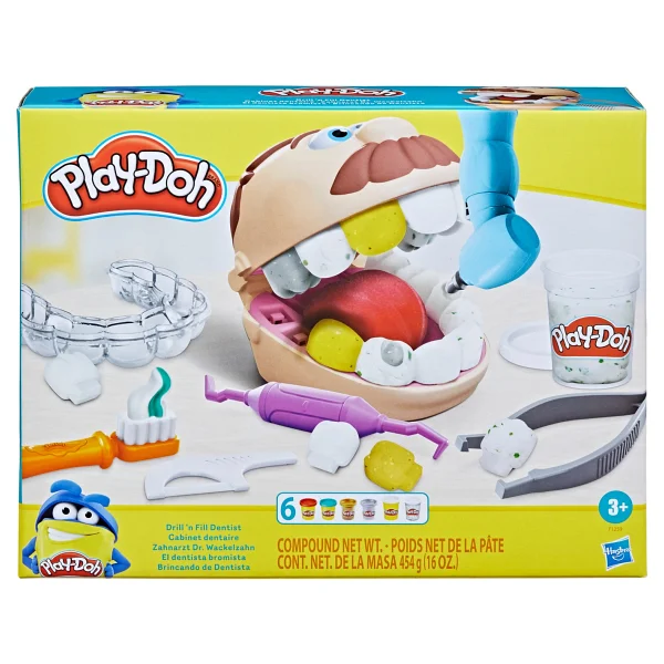 Play-Doh Dişçi Seti F1259 - Görsel 6