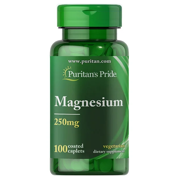 Puritan's Pride Magnesium 250 mg 100 Tablet - Görsel 4
