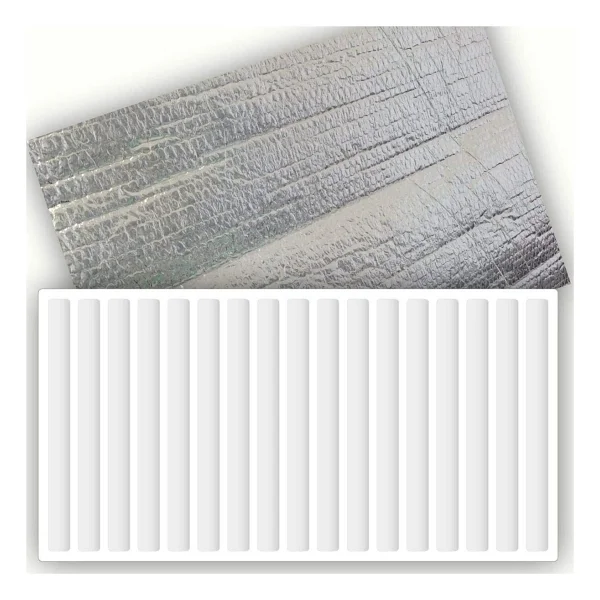 YGT Ambalaj 9 Adet Alüminyum Folyolu Radyatör Petek Arkası Isı Yalıtım Izolasyon Levhası 50X100 cm KALINLIK:10MM - Görsel 2