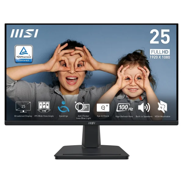 MSI PRO MP251 24.5" 1 ms Full HD IPS 100 Hz Monitör - Görsel 2
