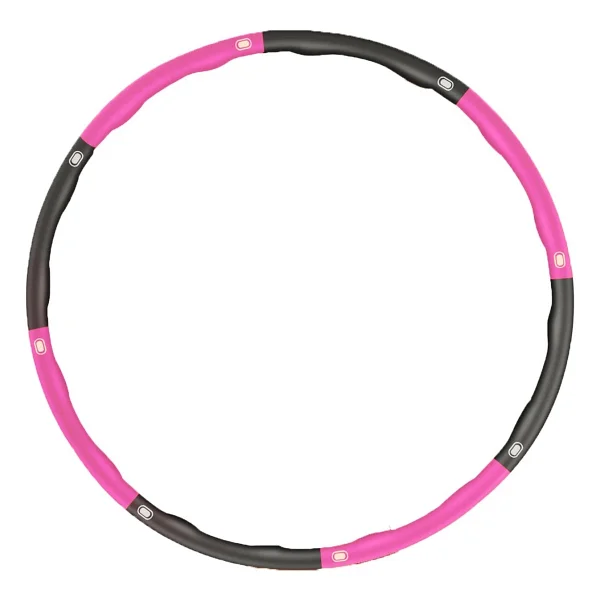 Ciwaa-2294 Ağırlıklı Çember 1,5 kg - Pembe - Gri - Görsel 2