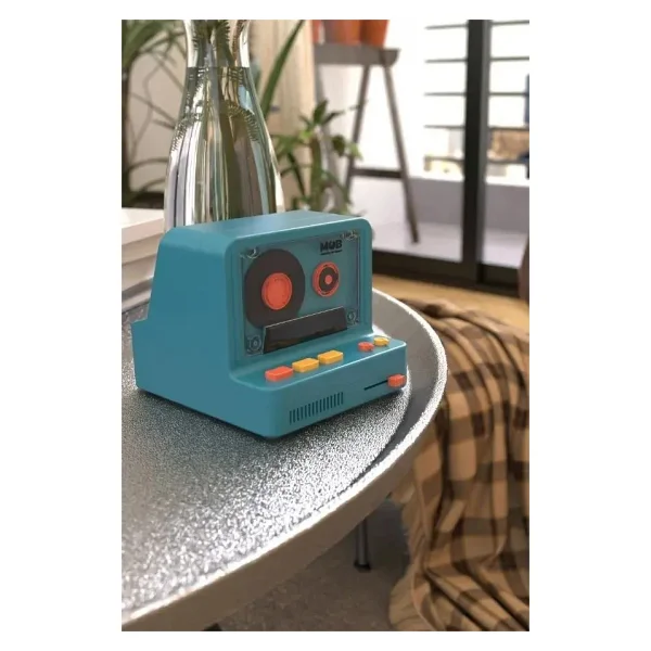 Mobility on Board Retro Kamera Mavi Bluetooth Hoparlör - Görsel 3