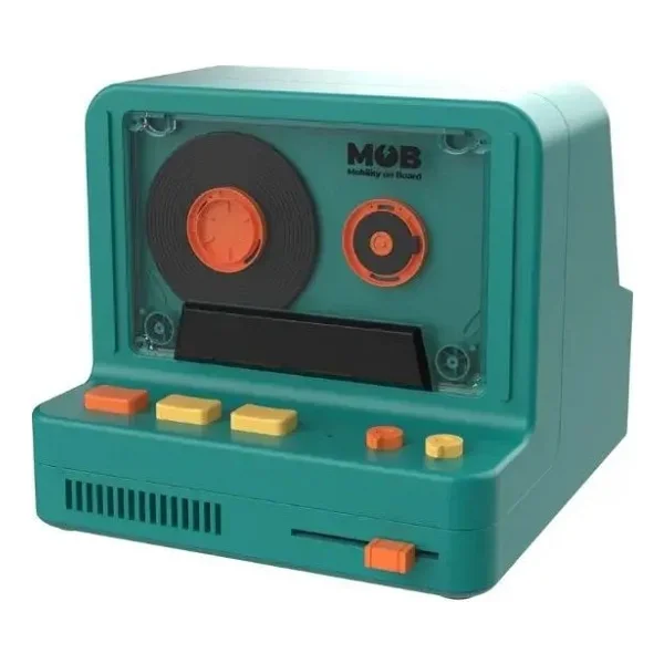 Mobility on Board Retro Kamera Mavi Bluetooth Hoparlör - Görsel 2