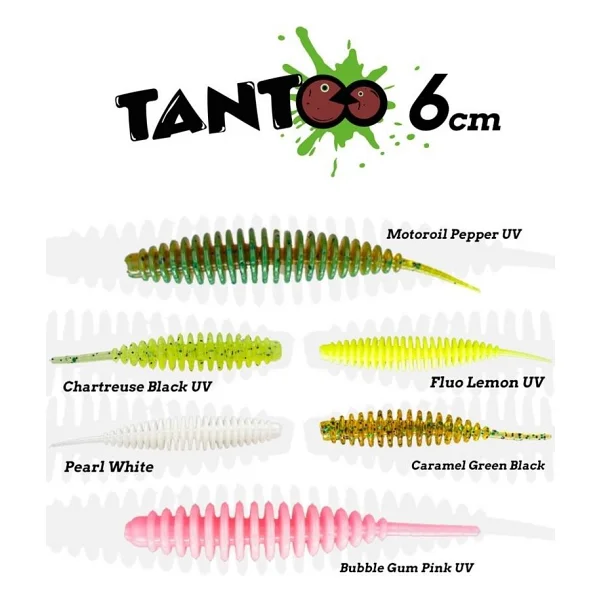 Fujin Tantoo 6 cm 0.9 gr 10'lu Silikon Yem - Görsel 5