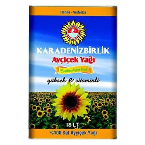 Karadenizbirlik 10 lt Teneke Saf Ayçiçek Yağı - Görsel 2