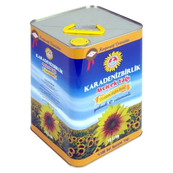 Karadenizbirlik 10 lt Teneke Saf Ayçiçek Yağı - Görsel 3