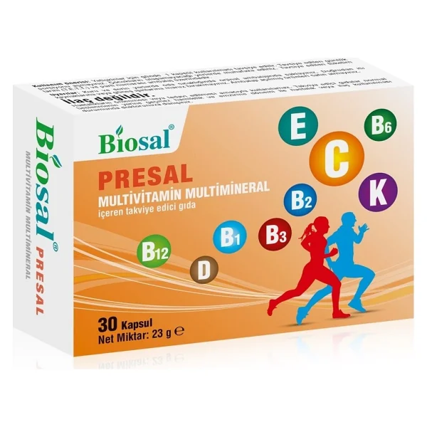 Biosal Presal Saç Tırnak Ve Cilt Için Vitamin Mineral - Görsel 2