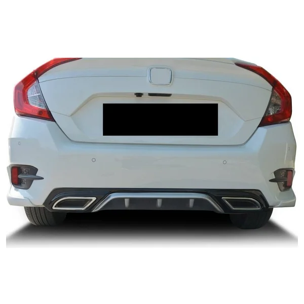 Honda Civic Fc5 Arka Difüzör Çift Renk 2016-2021 Arası - Görsel 5