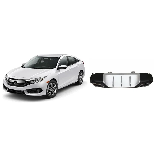 Honda Civic Fc5 Arka Difüzör Çift Renk 2016-2021 Arası - Görsel 3