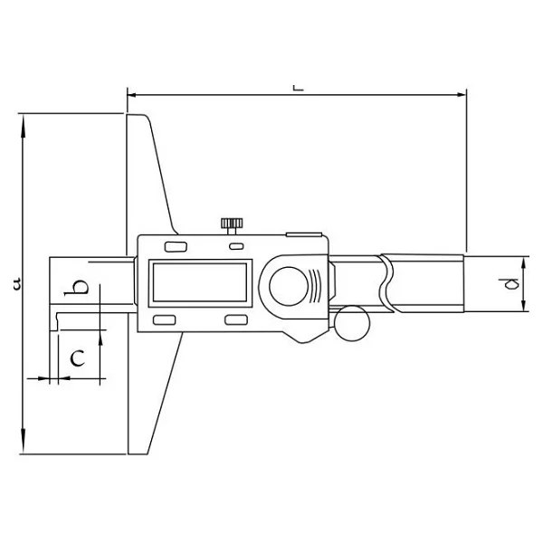 Asimeto AS-322127 300 mm Dijital Kumpas - Görsel 2