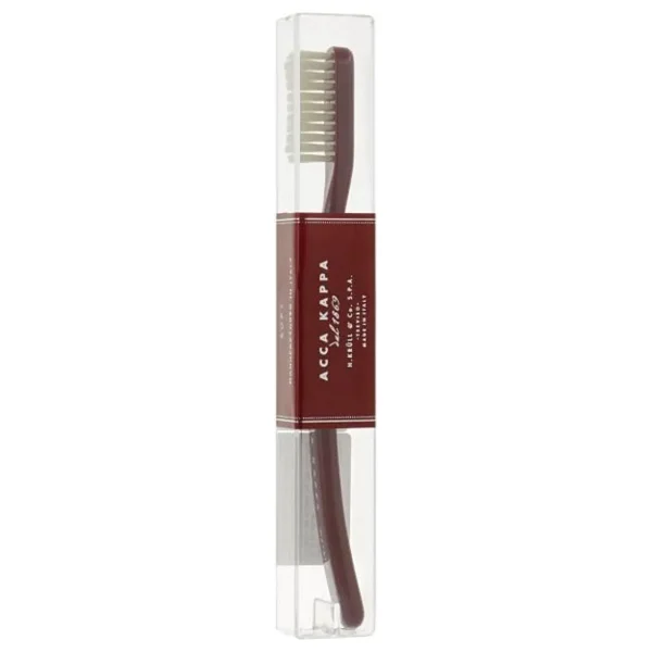 Acca Kappa Vintage Hindistan Cevizi Yağlı Organik Diş Fırçası - Hard Nylon Bristle - Görsel 2