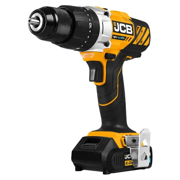 JCB 21-18CD Çift Akülü 2 Ah Darbeli Matkap - Görsel 8