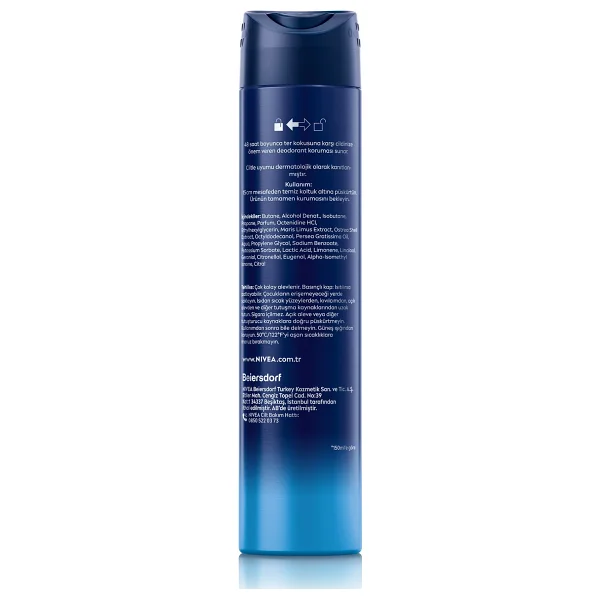 Nivea Men Fresh Active 200 ml Erkek Deodorant - Görsel 6