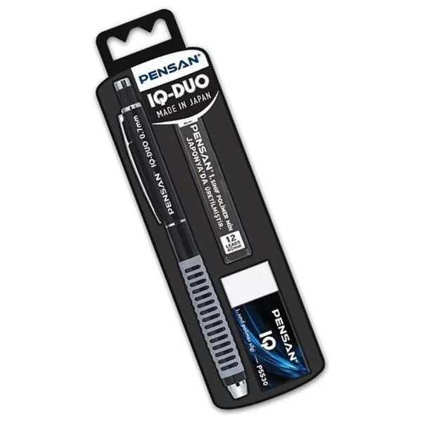 Pensan IQ Duo 0.7 mm Mor Versatil Uçlu Kalem Seti - Görsel 2