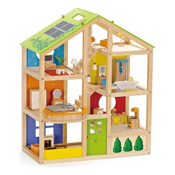 Hape 4 Mevsim Mobilyalı Oyuncak Ev - Görsel 3