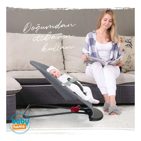 Baby Home 370 Balance Üç Kademeli Kolay Taşınabilir Sallanan Ana Kucağı - Görsel 4
