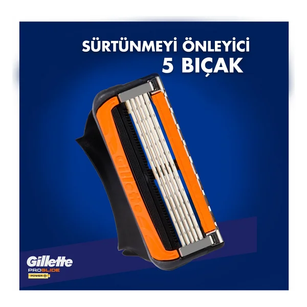 Gillette Fusion 5 Proglide Power 8'li Yedek Tıraş Bıçağı - Görsel 6