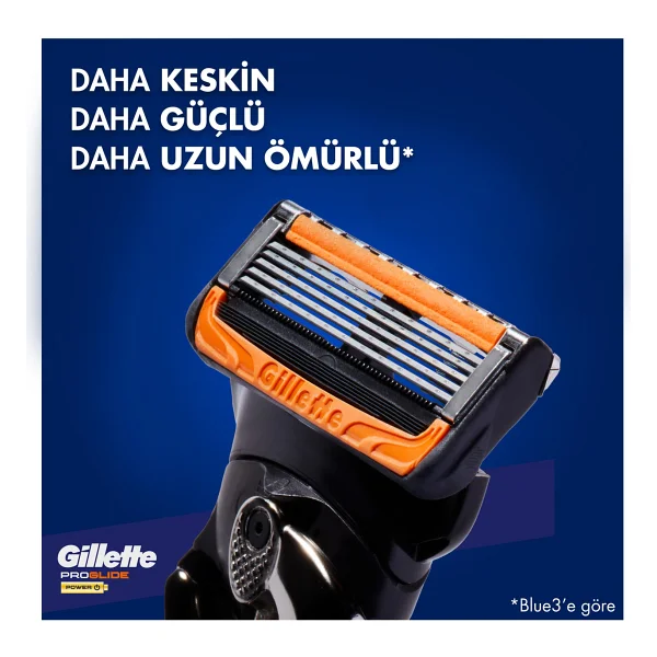 Gillette Fusion 5 Proglide Power 8'li Yedek Tıraş Bıçağı - Görsel 7