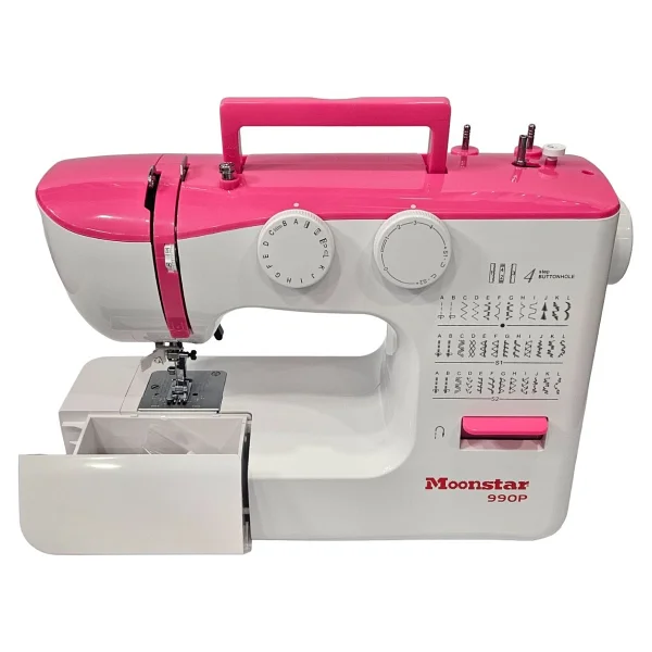 Moonstar 990P Pembe Düz Dikiş Makinesi - Görsel 7