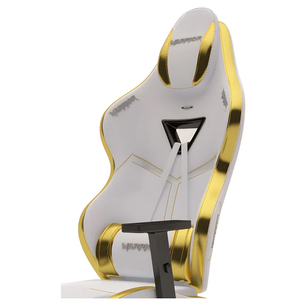 Warrior 1698B1201 Aragorn Blanc Gold Ayak Uzatmalı Deri Oyuncu Koltuğu - Görsel 5