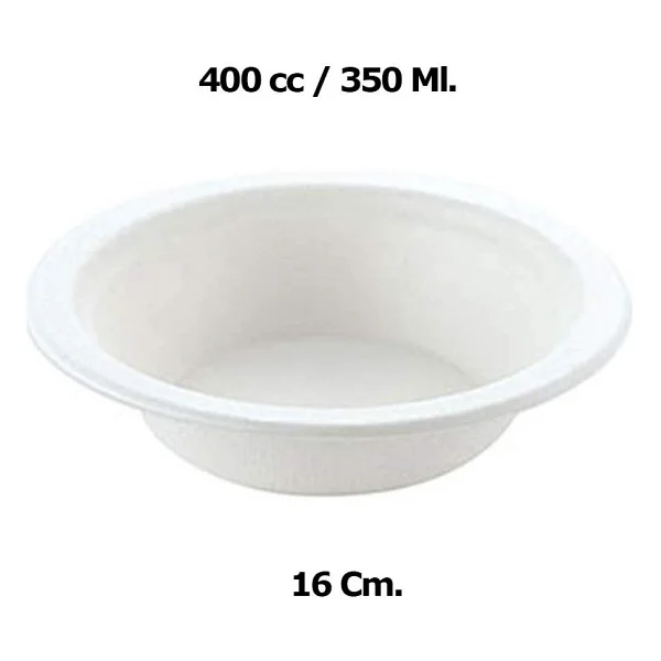 Roll-up Nature Ekolojik Karton Kağıt Tek Kullanımlık Çorba Kasesi - 400 Cc - 50 Adetlik 5 Paket - Görsel 2