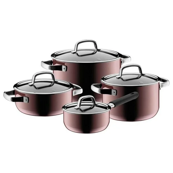 WMF Fusiontec Mineral Siyah 4'lü Tencere Seti - Görsel 4