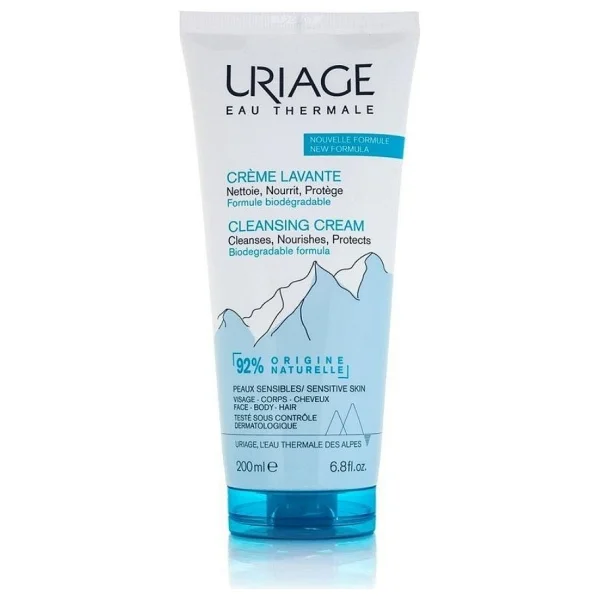 Uriage Creme Lavante Cleansing 200 ml Yüz ve Vücut Temizleme Kremi - Görsel 5