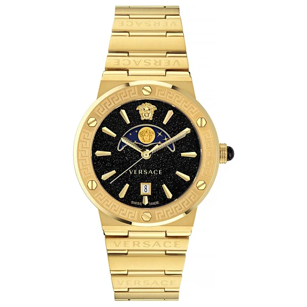 Versace Greca Logo Moonphase VRSCVE7G00323 Kol Saati - Görsel 2