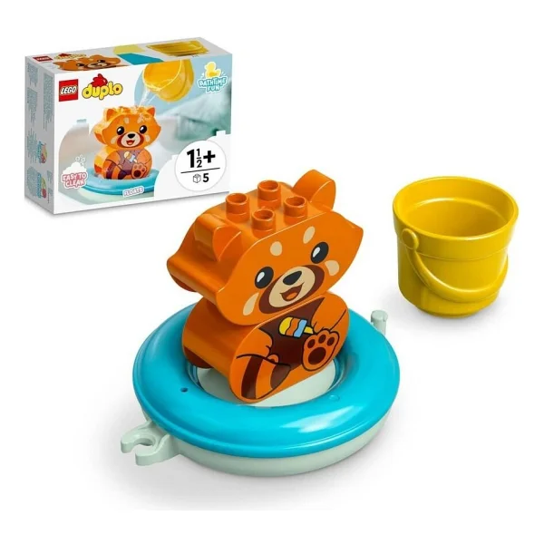 Lego 10964 Duplo İlk Banyo Zamanı Eğlencesi Yüzen Kırmızı Panda - Görsel 3