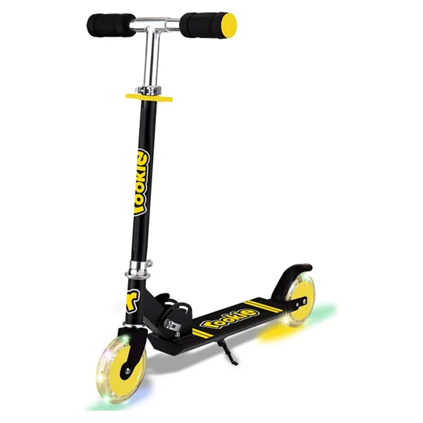 Rookie Işıklı Katlanabilir Iki Tekerlekli Çocuk Scooter Renkli 36 Ay Üstü Kullanım İçin - Görsel 9