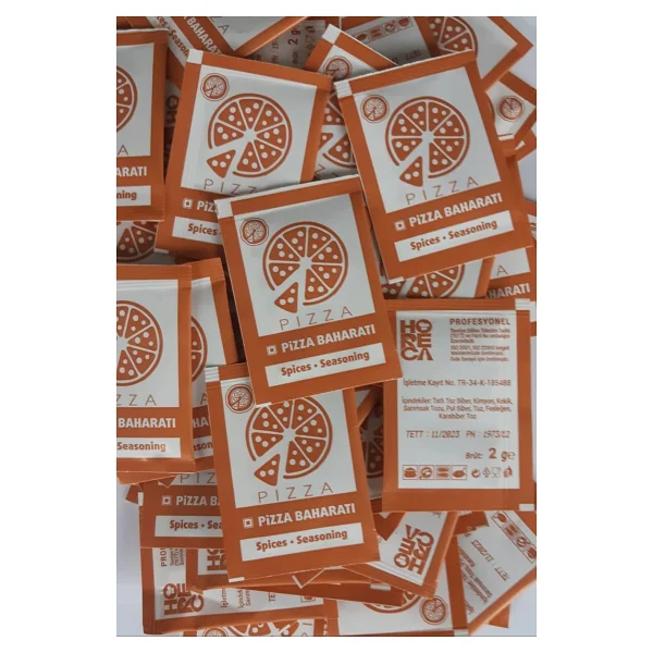 Master Pack Masterpack Tek Kullanımlık Pizza Baharatı 1000 Adet - 1,5 kg - Görsel 2