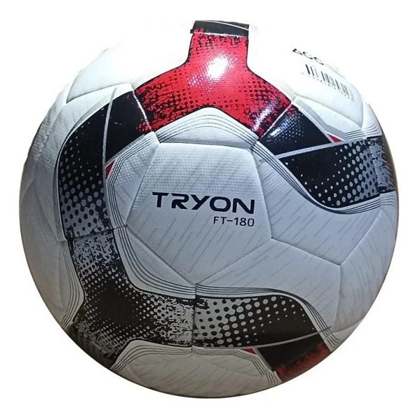 Tryon TRY-FT180 Kırmızı Futbol Topu 5 Numara - Açık Mavi - Siyah - Gri - Görsel 4