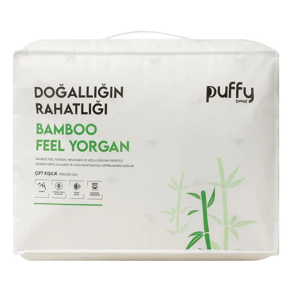 Puffy Bambu Feel 155x215 cm Tek Kişilik Yorgan - Görsel 4